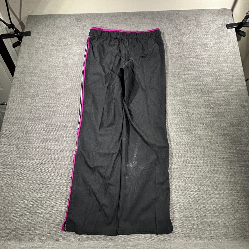 SB Active Track Pants Womens Small Black Pink Good Side Stripe Athletic 1630